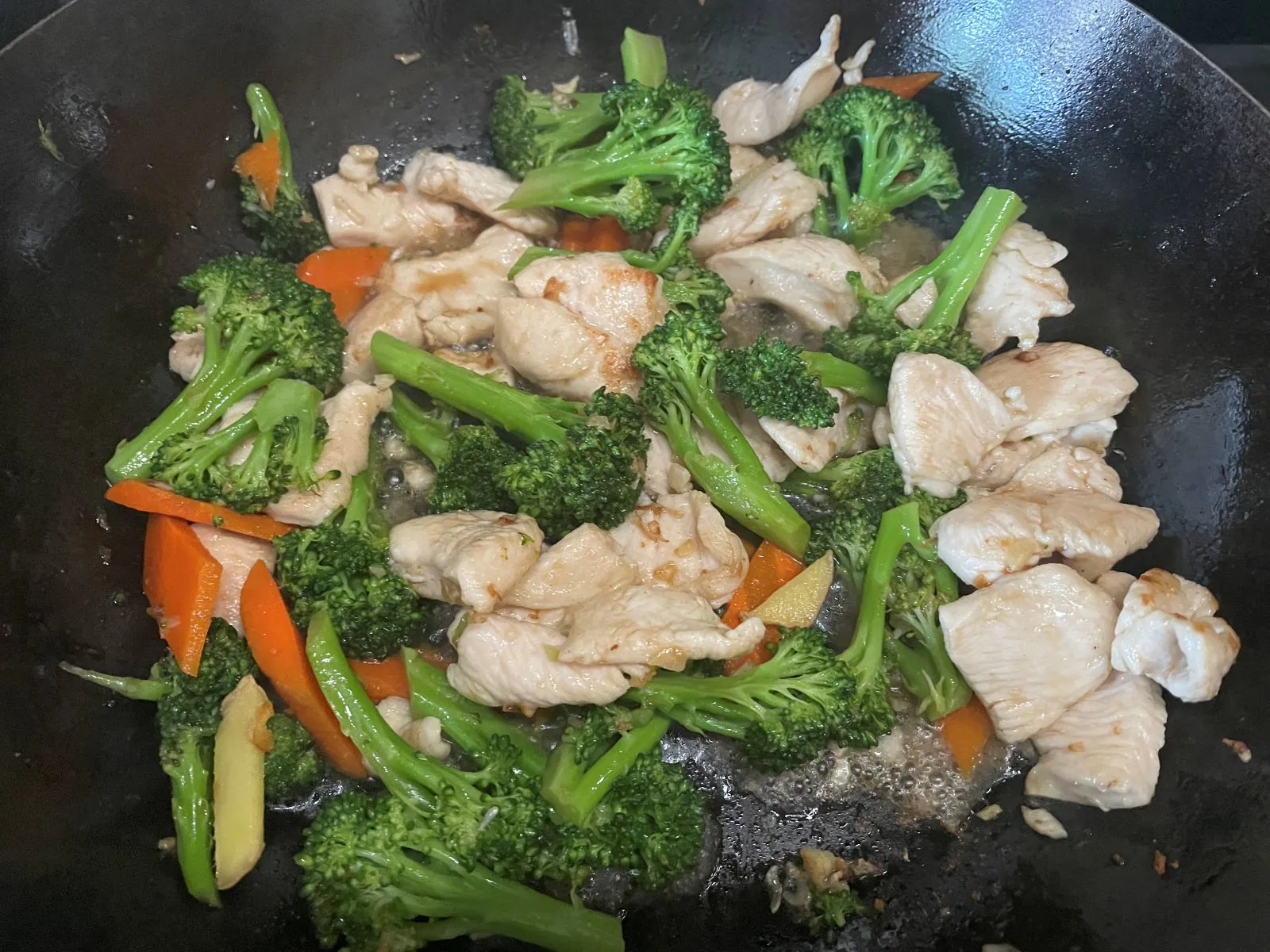 Step 4 — Chicken Broccoli