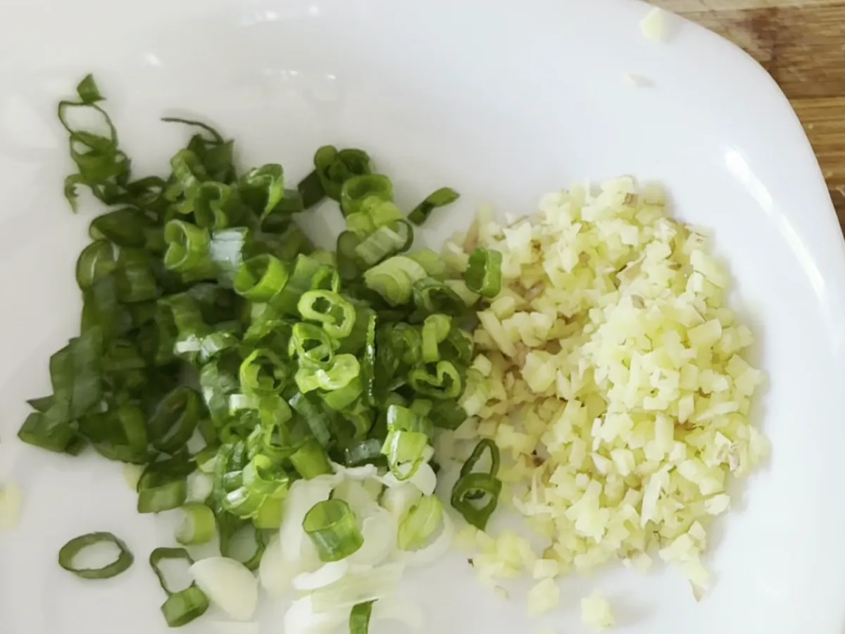 Step 2 — Chinese Luffa Meatball Soup - A 15-Minute Home Recipe